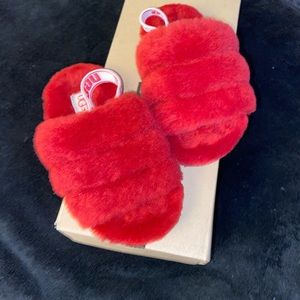 Toddler Ugg Fluff Yeah Slides